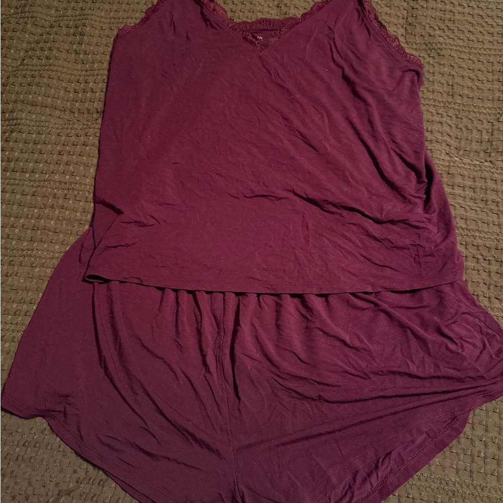Victoria's Secret Plum Sleepwear Set
